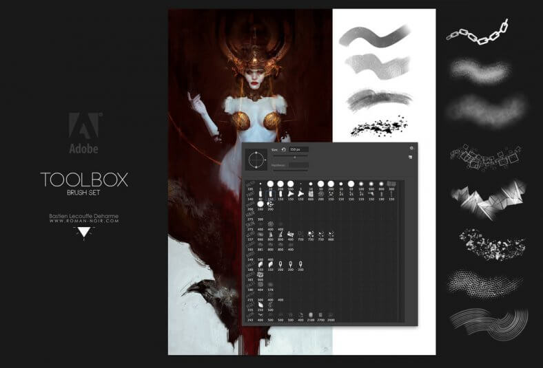 Digital Painting 26 packs de brushes gratuits au top