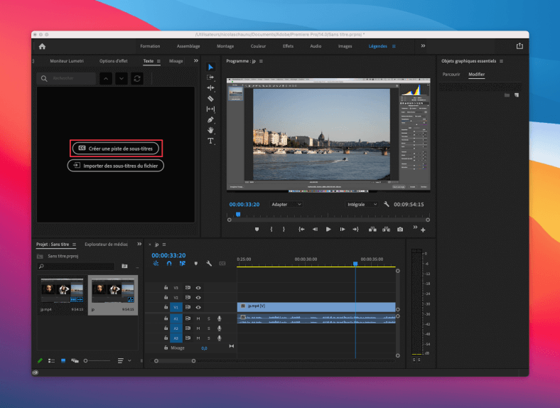 Soustitres Premiere Pro le guide complet + un tuto vidéo