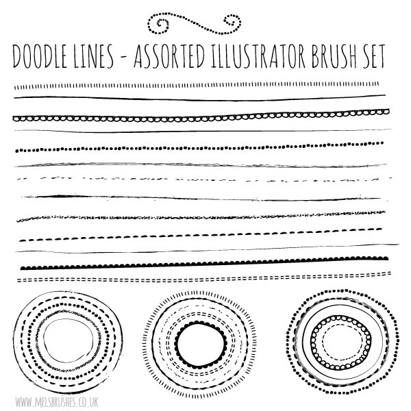 doodle-lines-illustrator-brushes