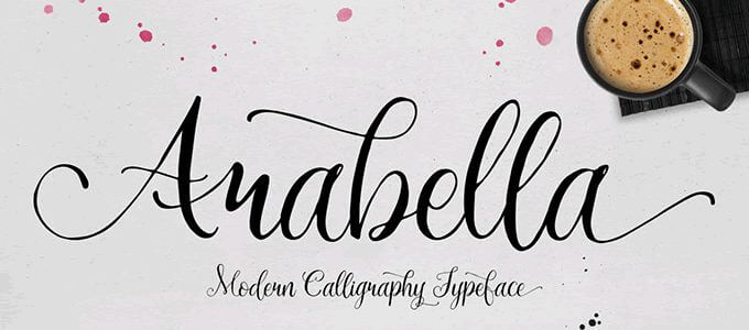 font-anabella