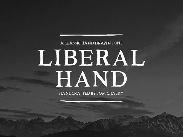 font-liberal-hand