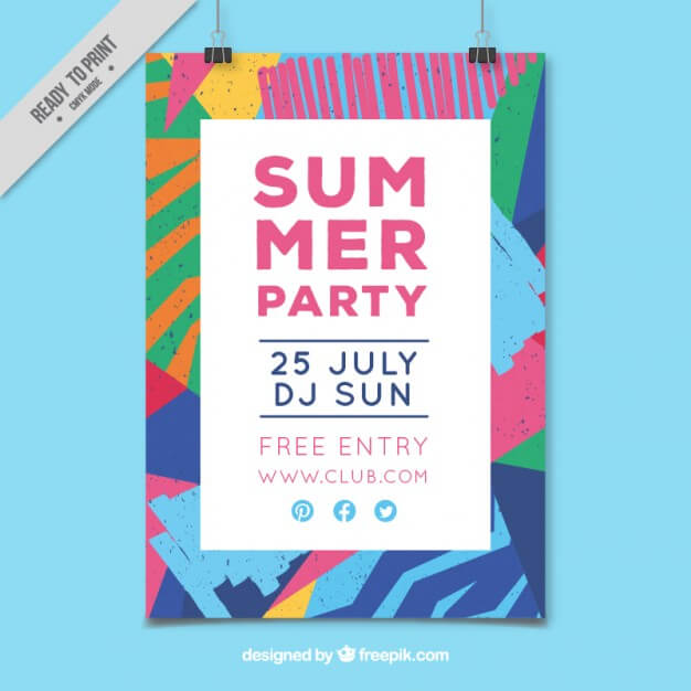 geometrical-summer-poster