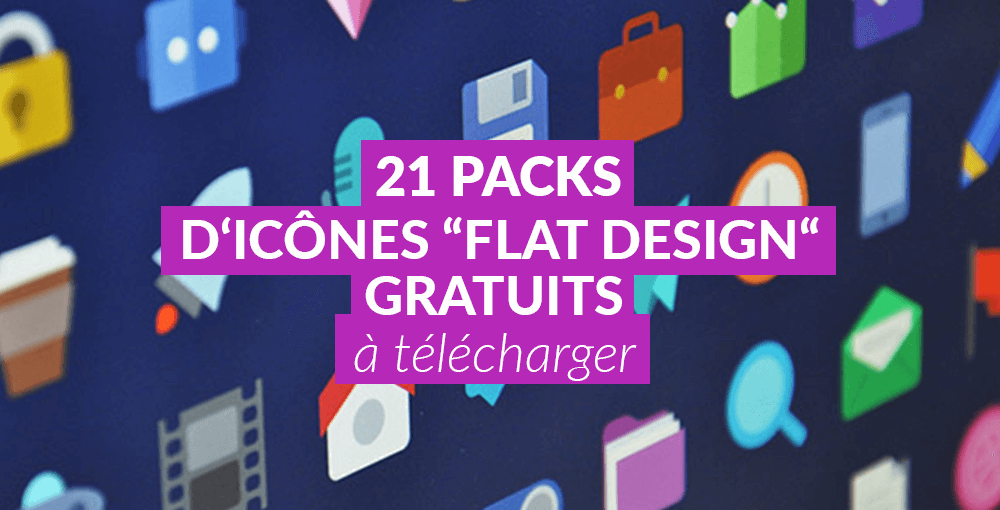 21 Packs D Icones Flat Design Gratuits A Telecharger Blog Tuto Com