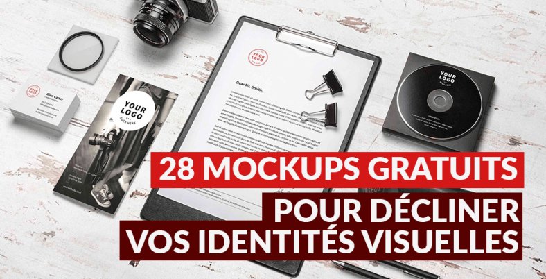 Download 28 mockups gratuits pour décliner votre identité visuelle ...