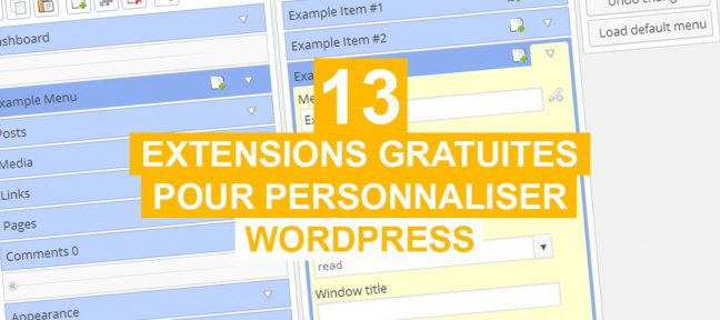 13 extensions gratuites pour personnaliser Wordpress