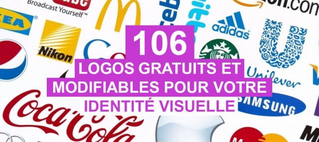 106 logos gratuits et modifiables pour votre identité visuelle