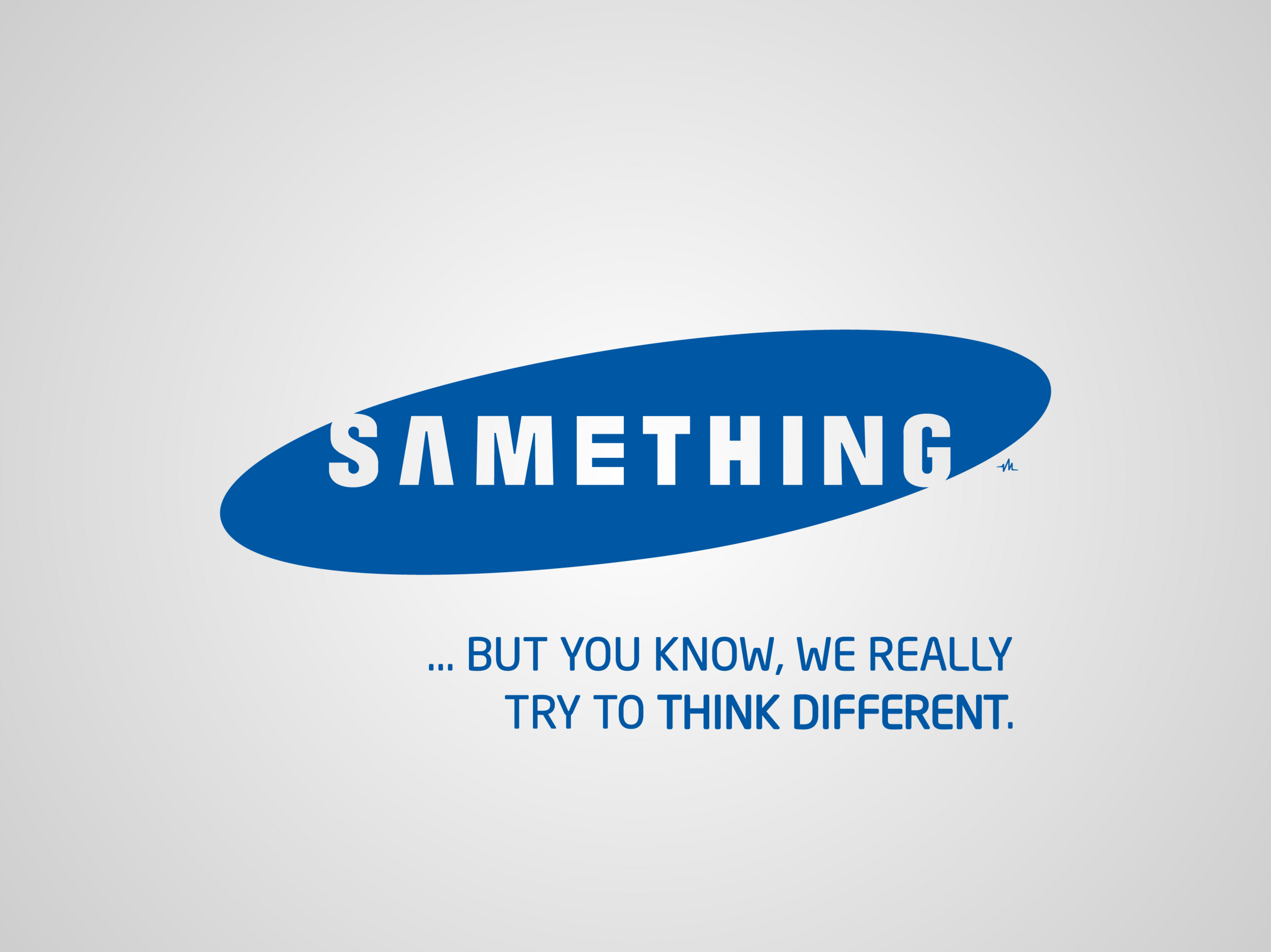 Logo Samsung détournement