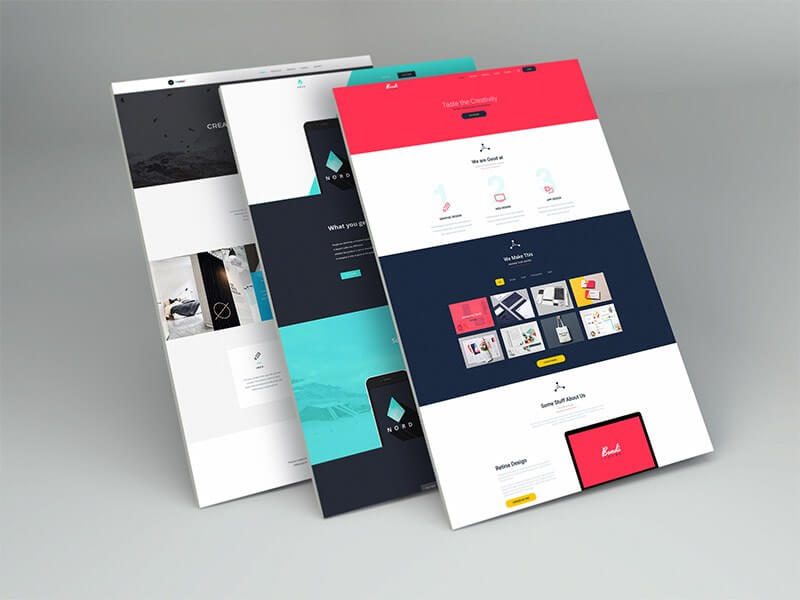 Download 15 mockups web en perspective pour présenter différemment vos créations