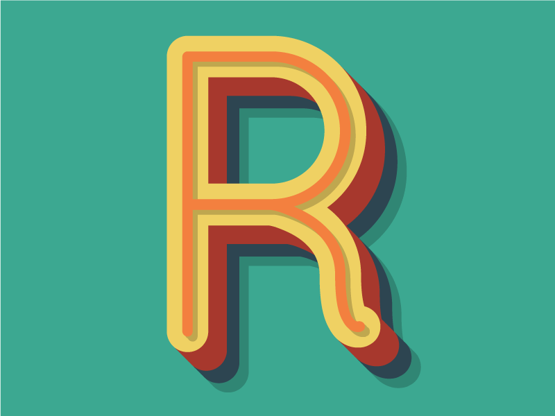 r-text-effect-illustrator