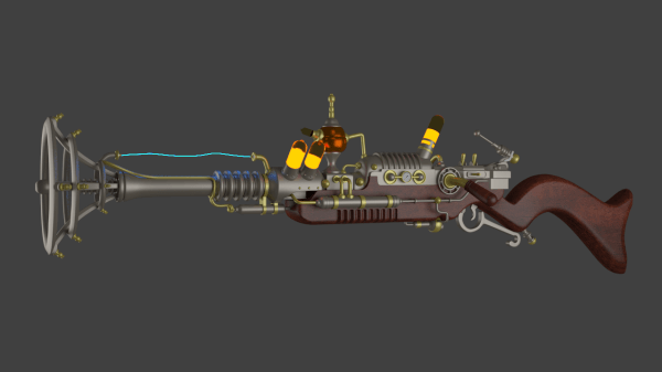 Tuto modélisation fusil steampunk