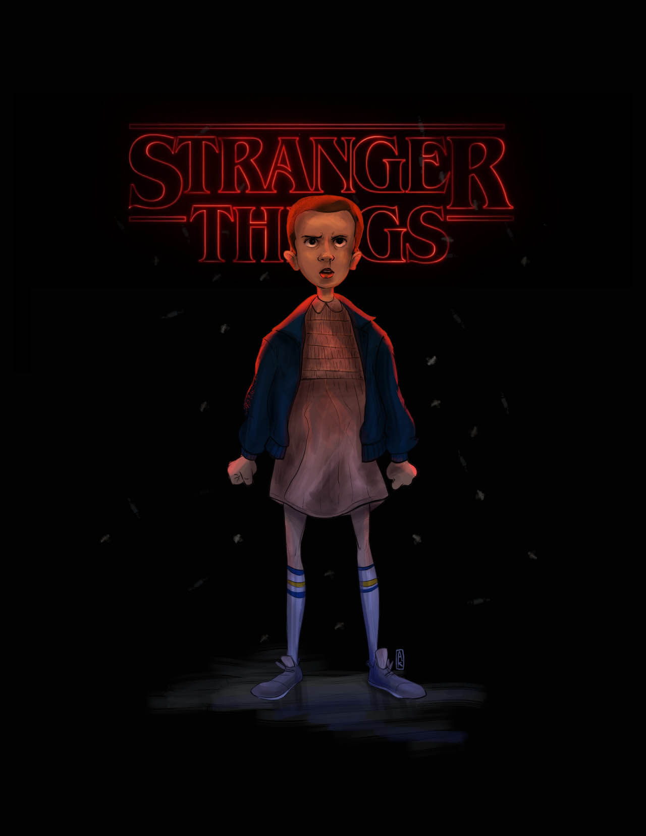 50 Fans Art issus de la série Stranger Things.