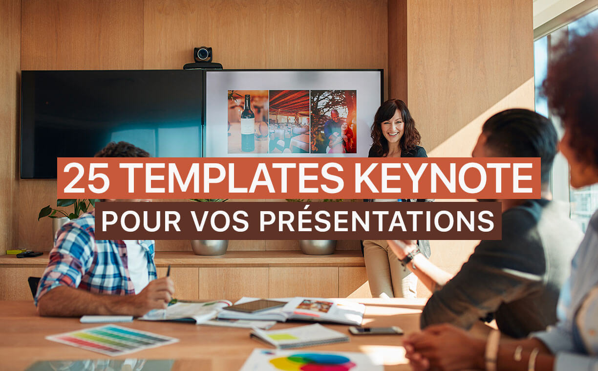 25 Templates Keynote gratuits pour mettre en valeur vos présentations