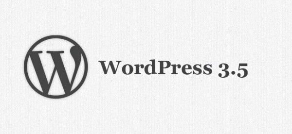 Wordpress 3.5