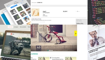Illustration Formation Développeur Web Front End