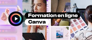 Formation CPF certifiante Canva éligible CPF, 100% en ligne